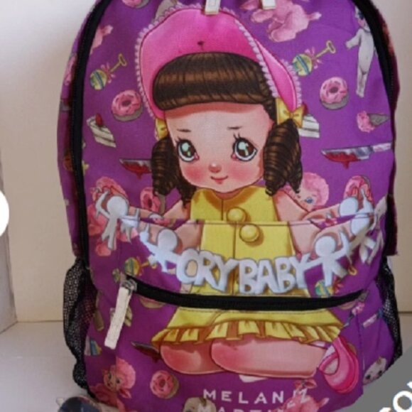 *Rare* MELANIE MARTINEZ Hot Topic Cry Baby Backpack Kawaii Indie Pop Kewpie main image 11